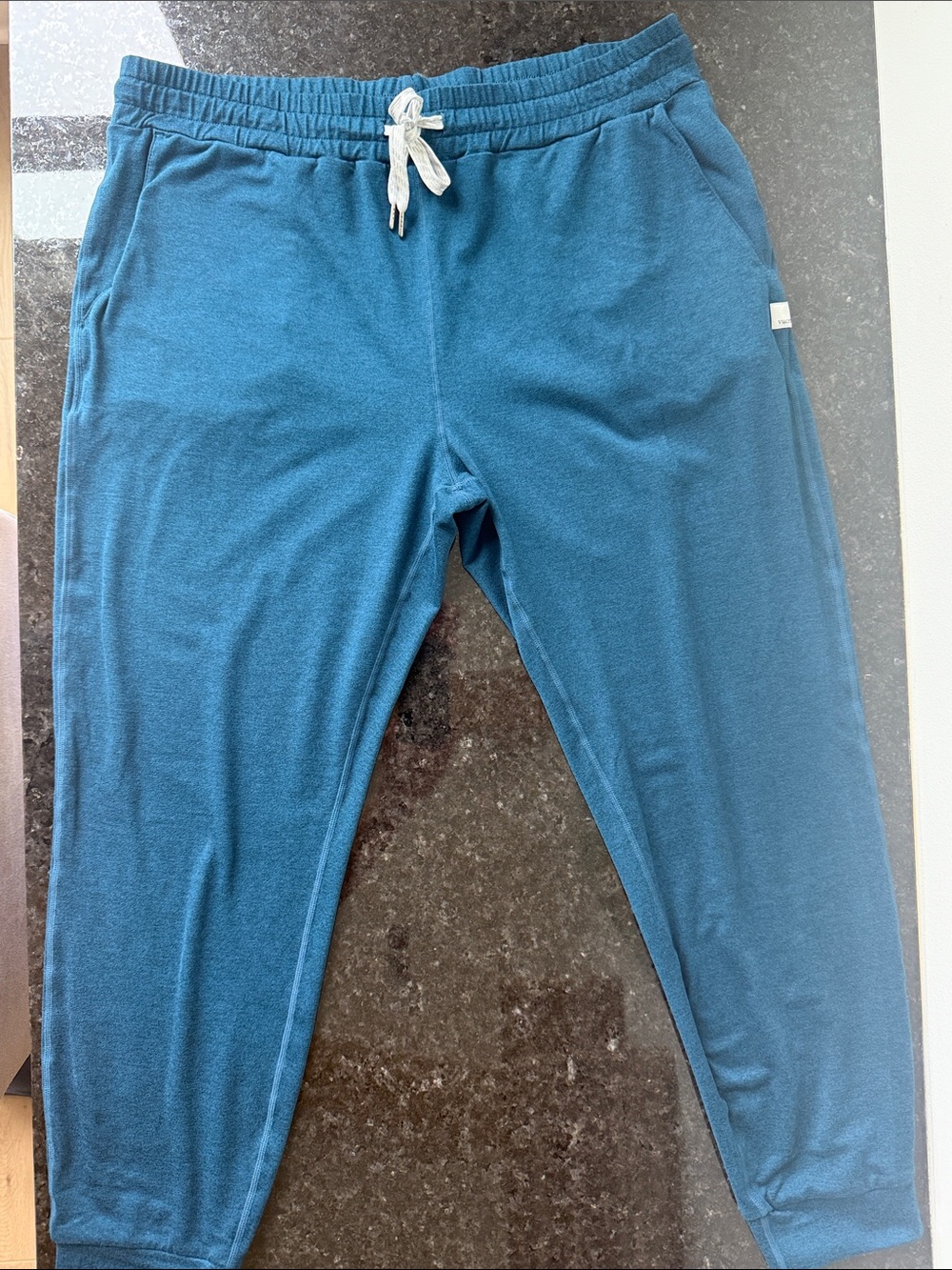 Vuori Green/ Blue Drawstring Joggers